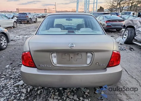 2004 Nissan Sentra 1.8 из США, поврежденный, VIN 3N1CB51D64L885841